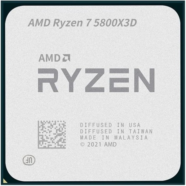 מעבד סדרה 5000 AMD R7 5800X3D Tray 8Crs 16Thrd 4.5Ghz V-cahce