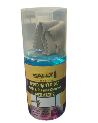 "ספריי ניקוי מסכים LCD + מטלית 200 מ""ל"